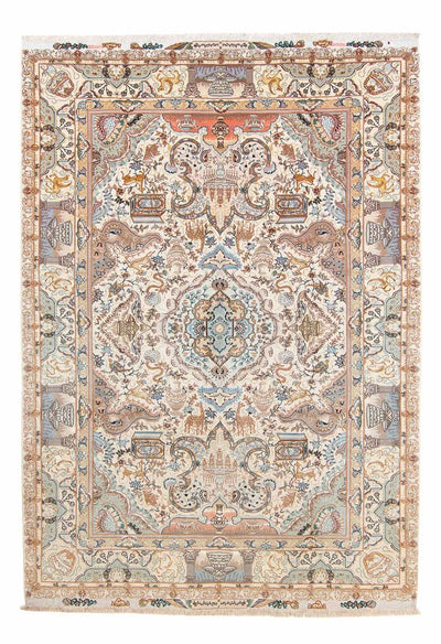 タブリーズ - 60 Raj 絨毯 209x306cm - ペルシャ絨毯