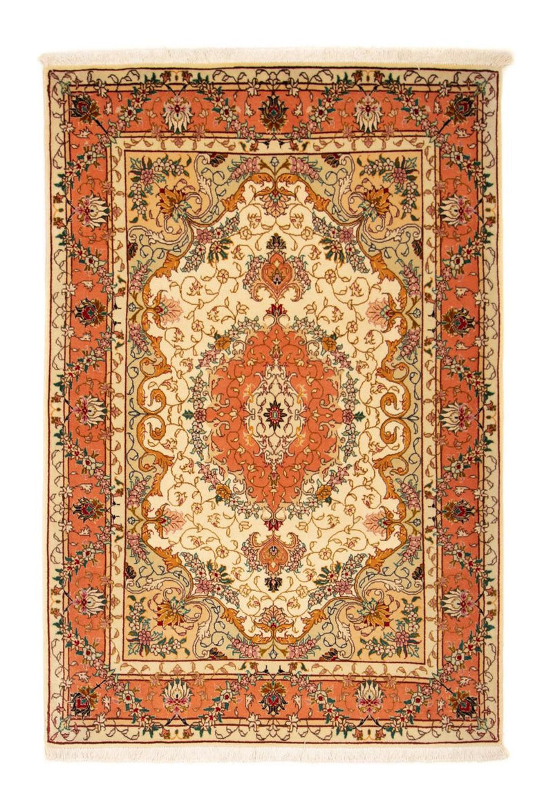 タブリーズ - 50 Raj 絨毯 153x102cm - ペルシャ絨毯