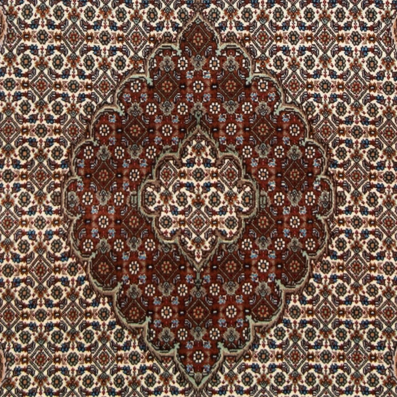 タブリーズ - 50 Raj 絨毯 144x100cm - ペルシャ絨毯