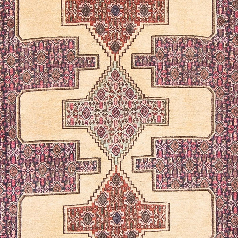 センネ 絨毯 381x86cm - ペルシャ絨毯