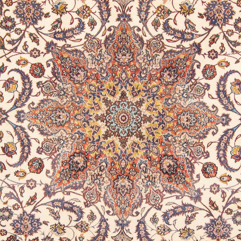 イスファハン 絨毯 362x255cm - ペルシャ絨毯