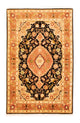 タブリーズ - 50 Raj 絨毯 160x100cm - ペルシャ絨毯