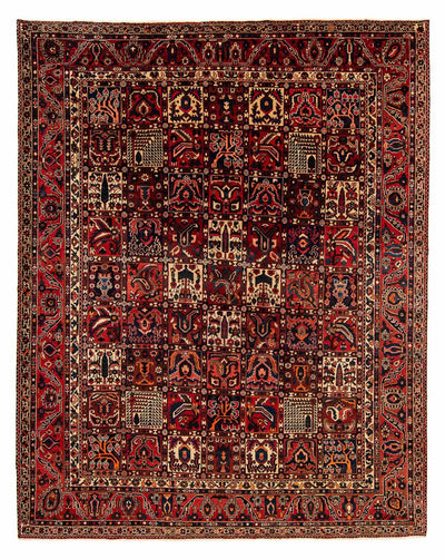 バフティアール 絨毯 305x374cm - ペルシャ絨毯