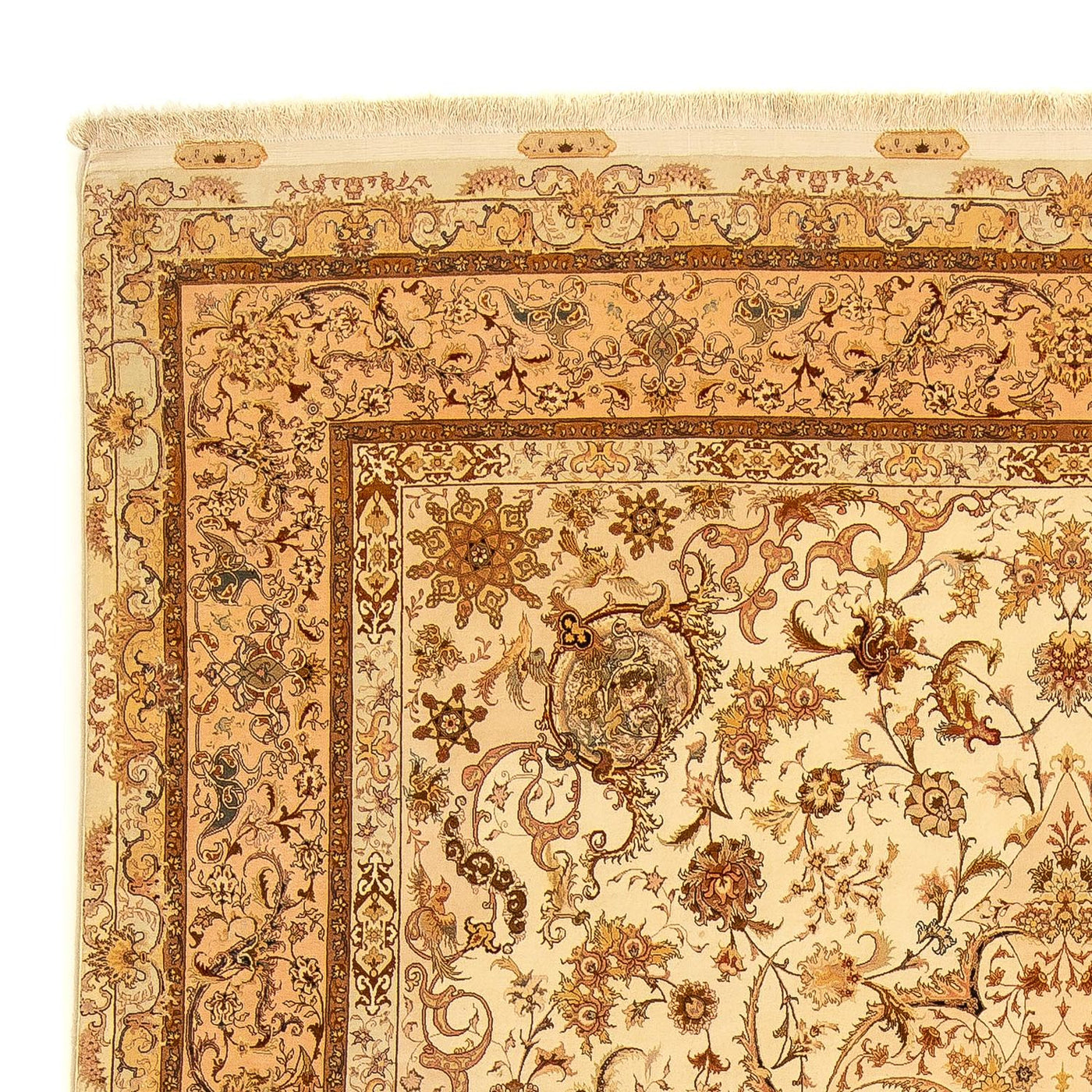タブリーズ - 50 Raj 絨毯 350x251cm - ペルシャ絨毯