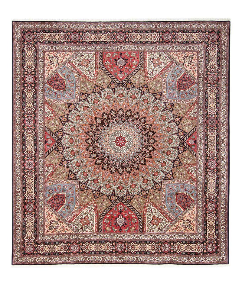 タブリーズ - 50 Raj 絨毯 297x255cm - ペルシャ絨毯