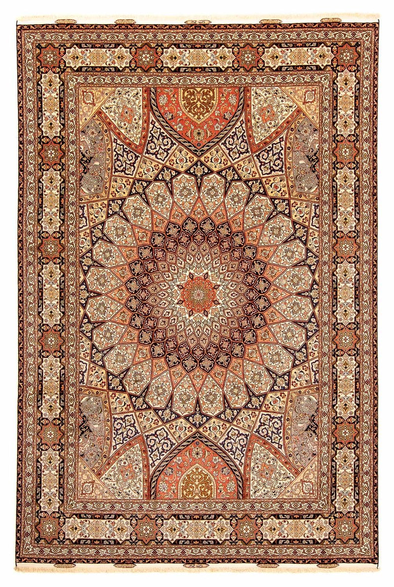 タブリーズ - 50 Raj 絨毯 352x247cm - ペルシャ絨毯