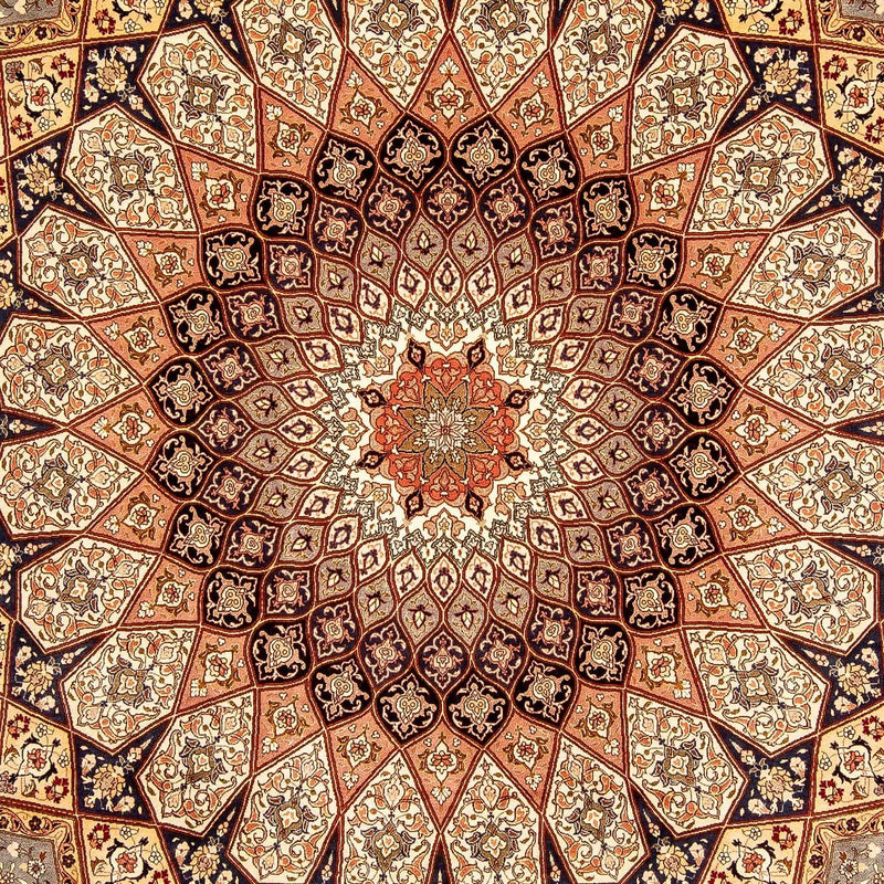 タブリーズ - 50 Raj 絨毯 352x247cm - ペルシャ絨毯