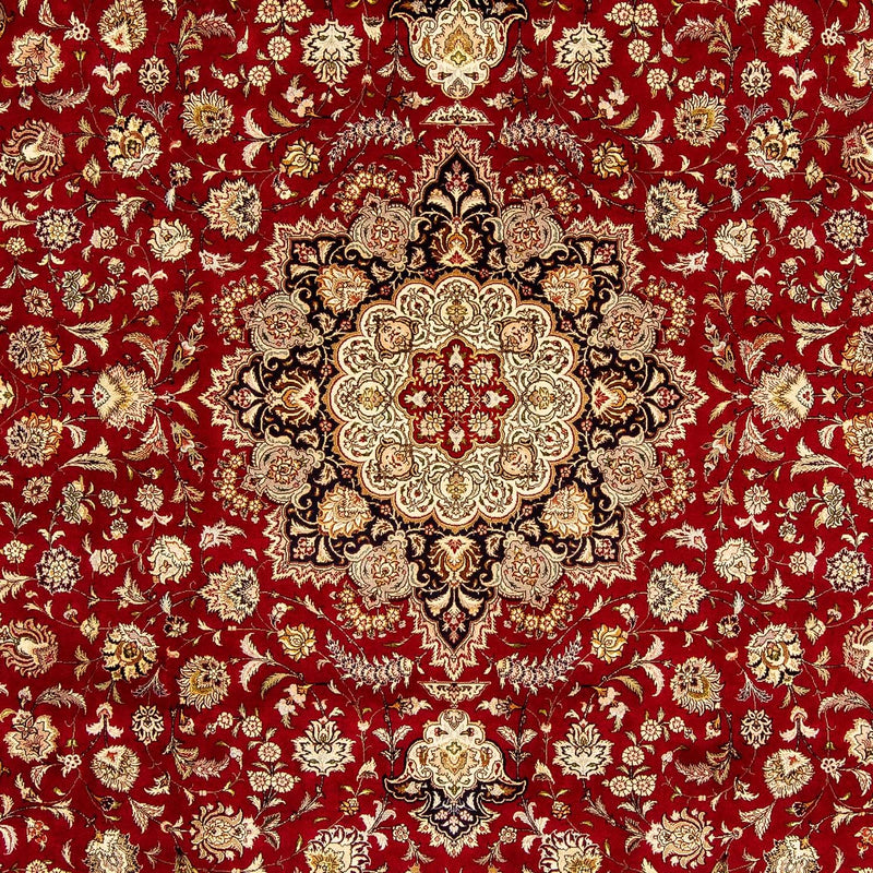 タブリーズ - 50 Raj 絨毯 353x254cm - ペルシャ絨毯
