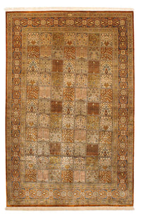 ゴム - シルク 絨毯 200x132cm - ペルシャ絨毯 – product image
