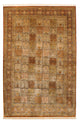 ゴム - シルク 絨毯 200x132cm - ペルシャ絨毯