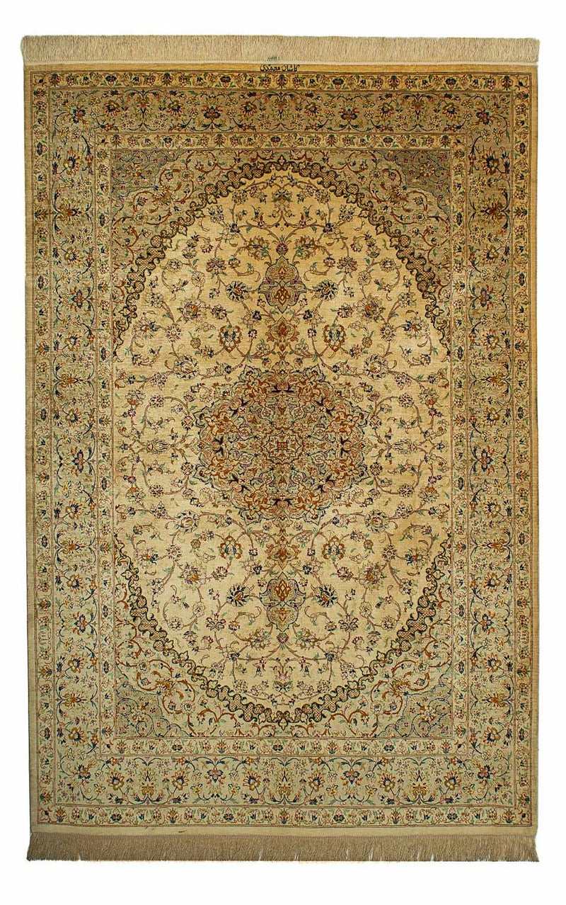 ゴム 絨毯 200x133cm - ペルシャ絨毯