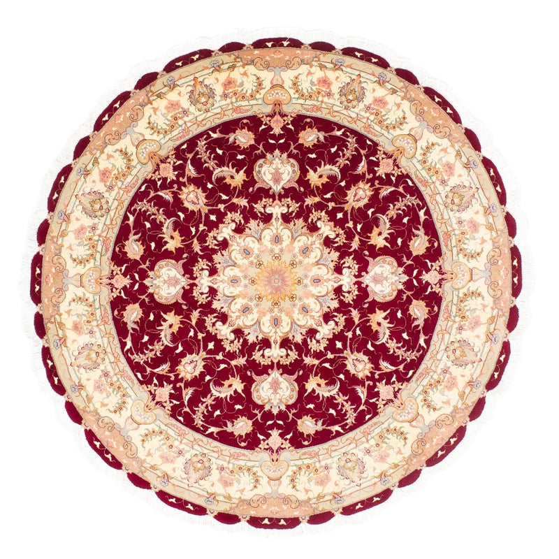 タブリーズ - 50 Raj 絨毯 150x150cm - ペルシャ絨毯