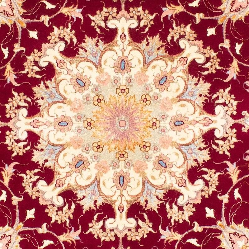 タブリーズ - 50 Raj 絨毯 150x150cm - ペルシャ絨毯