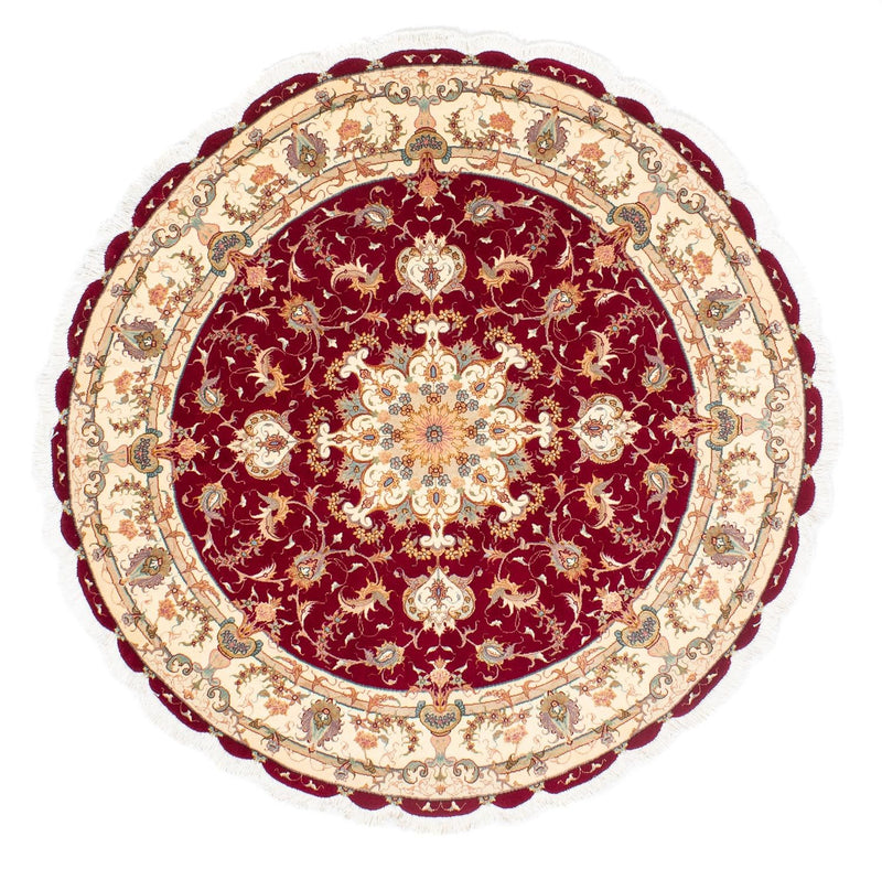 タブリーズ - 50 Raj 絨毯 150x150cm - ペルシャ絨毯