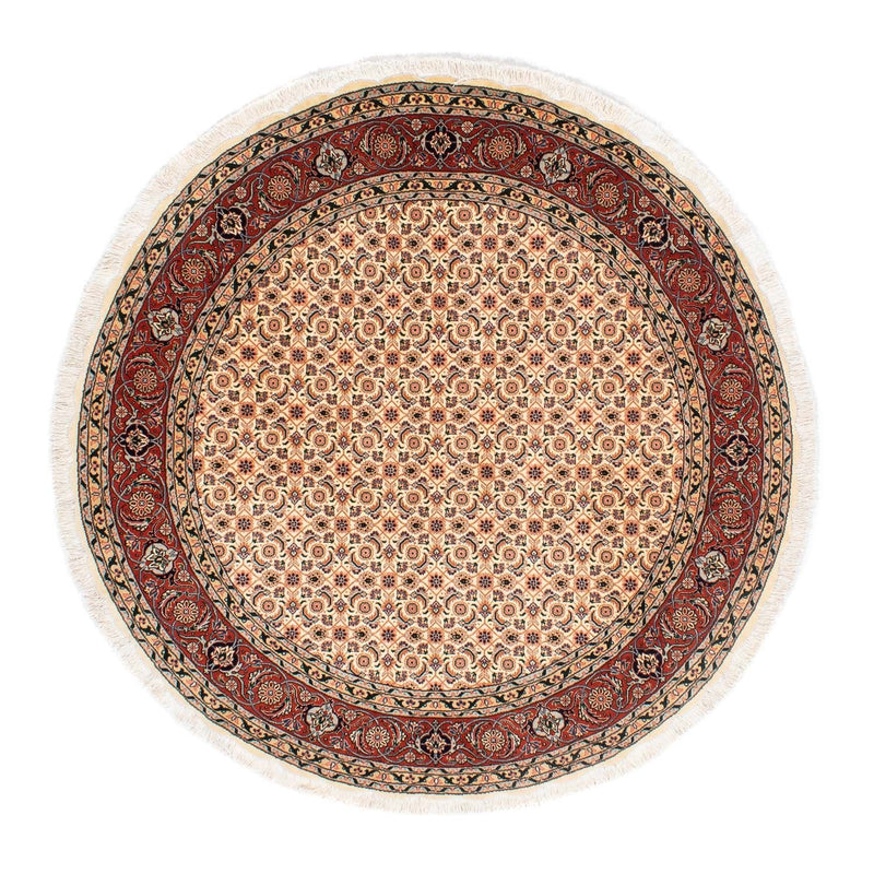 タブリーズ - 50 Raj 絨毯 150x150cm - ペルシャ絨毯
