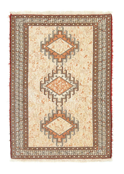 アルデビル 絨毯 102x150cm - ペルシャ絨毯