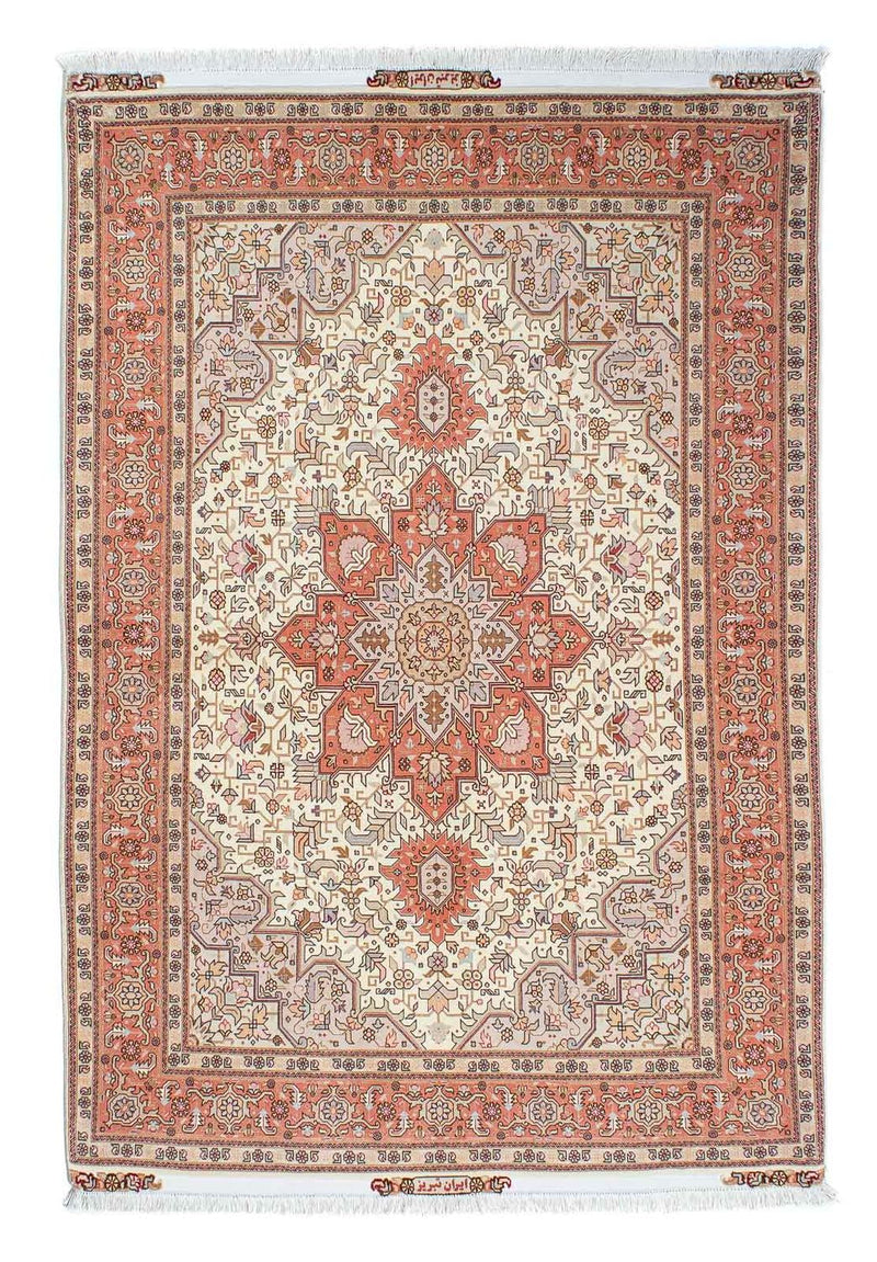 タブリーズ - 50 Raj 絨毯 212x148cm - ペルシャ絨毯