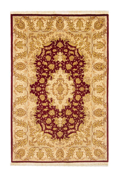 タブリーズ - 50 Raj 絨毯 100x153cm - ペルシャ絨毯