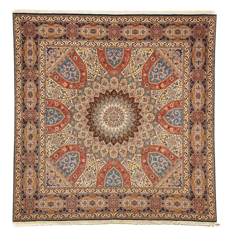 タブリーズ - 50 Raj 絨毯 254x248cm - ペルシャ絨毯