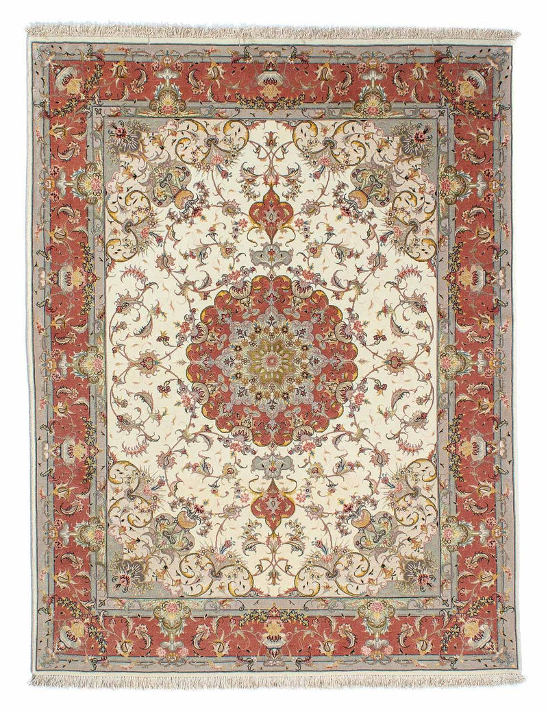 タブリーズ - 50 Raj 絨毯 198x150cm - ペルシャ絨毯