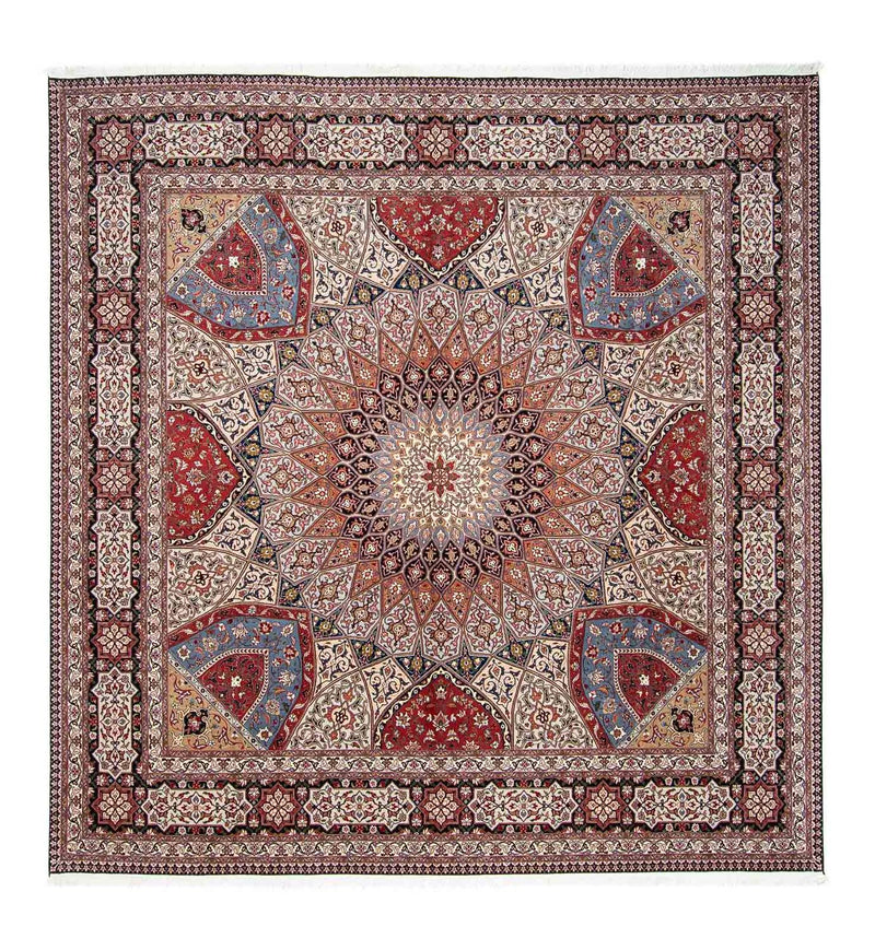 タブリーズ - 50 Raj 絨毯 300x298cm - ペルシャ絨毯