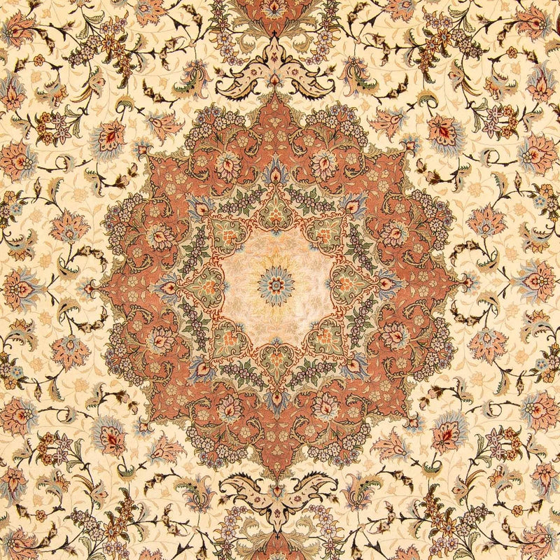 タブリーズ - 50 Raj 絨毯 413x297cm - ペルシャ絨毯