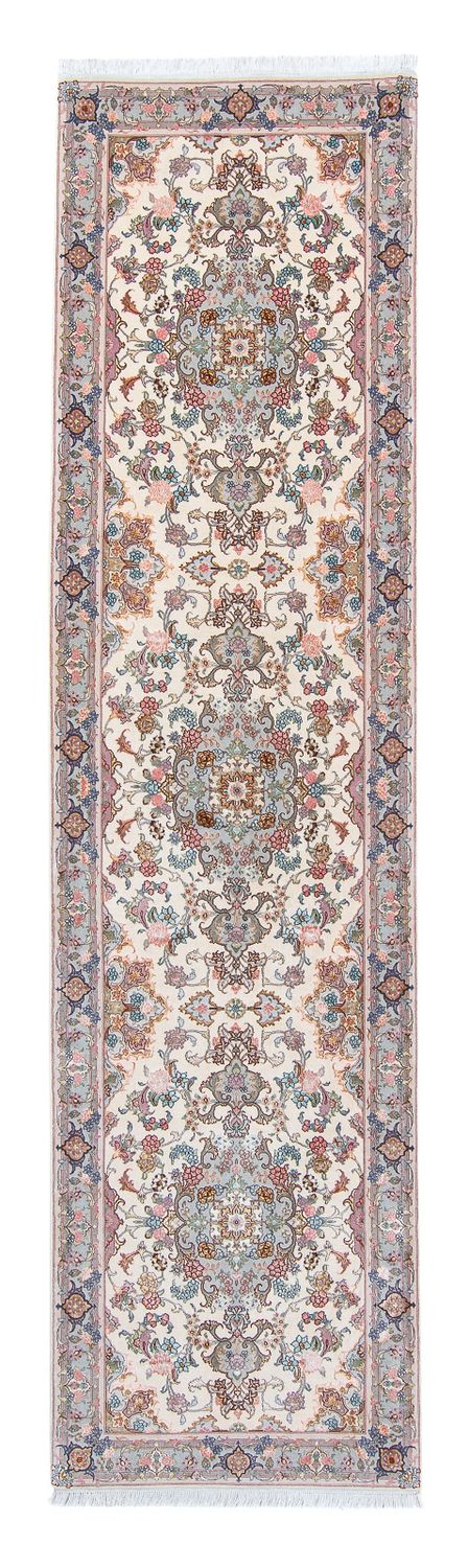 タブリーズ - 50 Raj 絨毯 356x90cm - ペルシャ絨毯