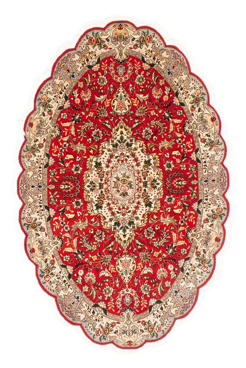 タブリーズ - 50 Raj 絨毯 200x130cm - ペルシャ絨毯