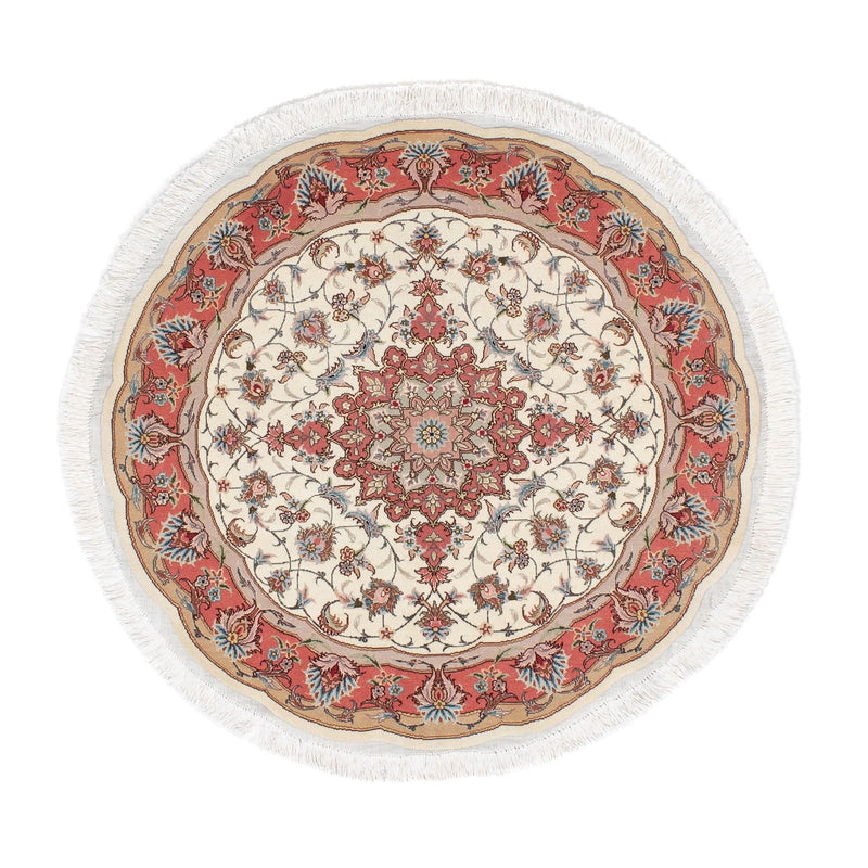 タブリーズ - 50 Raj 絨毯 98x98cm - ペルシャ絨毯
