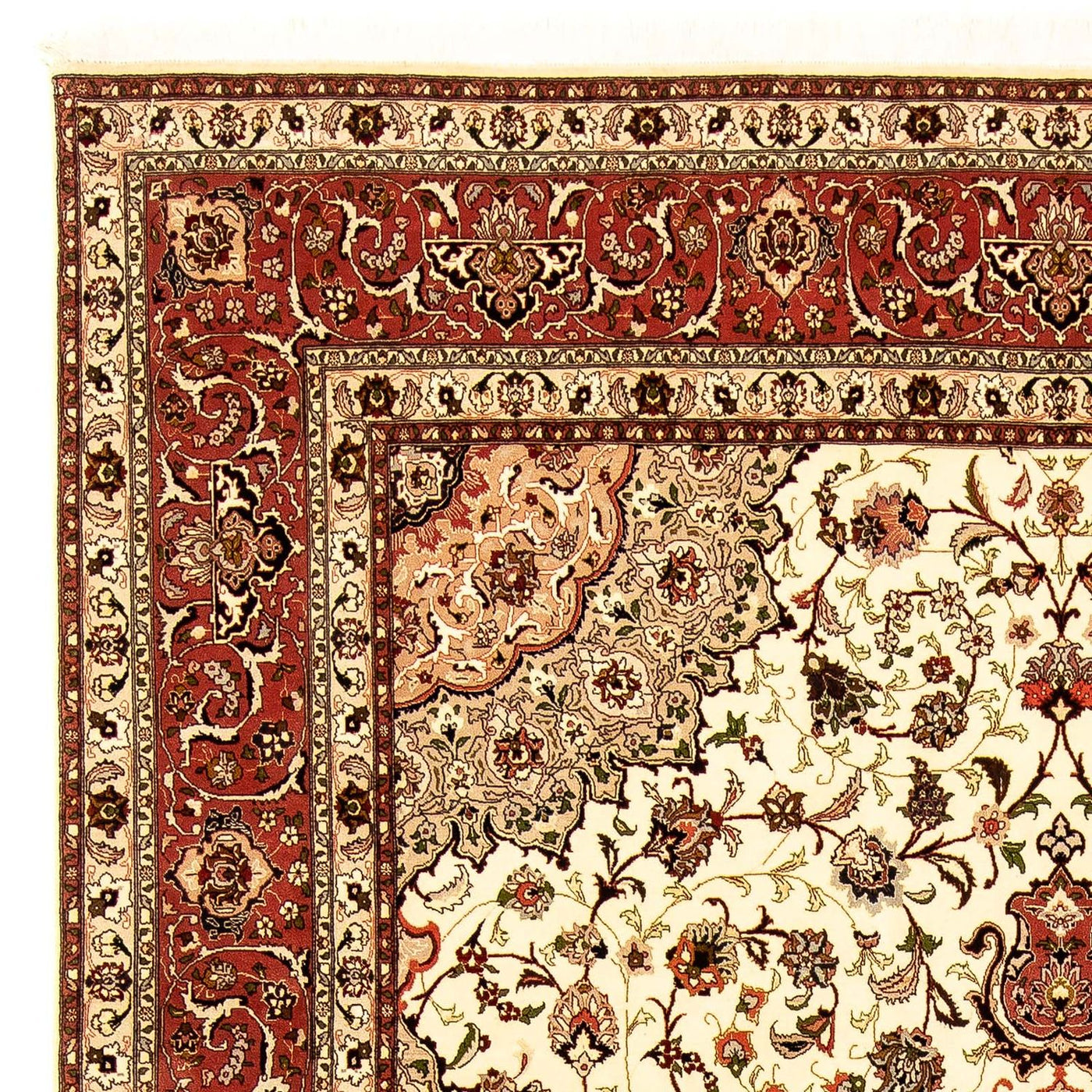 タブリーズ - 50 Raj 絨毯 359x248cm - ペルシャ絨毯