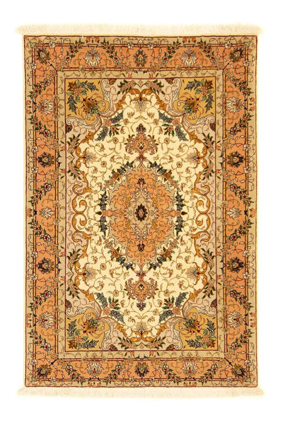 タブリーズ - 50 Raj 絨毯 100x151cm - ペルシャ絨毯