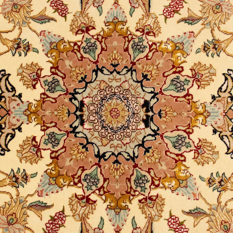 タブリーズ - 50 Raj 絨毯 150x101cm - ペルシャ絨毯