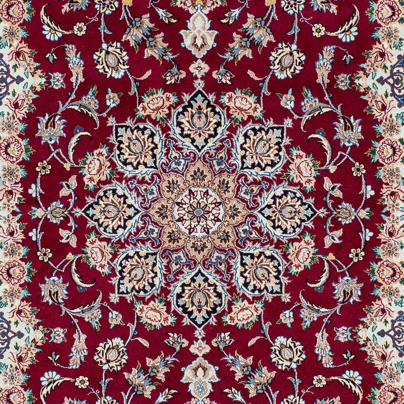 イスファハン 絨毯 194x131cm - ペルシャ絨毯