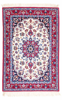 イスファハン 絨毯 128x83cm - ペルシャ絨毯 – product image