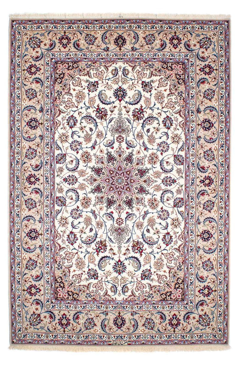 イスファハン 絨毯 243x162cm - ペルシャ絨毯