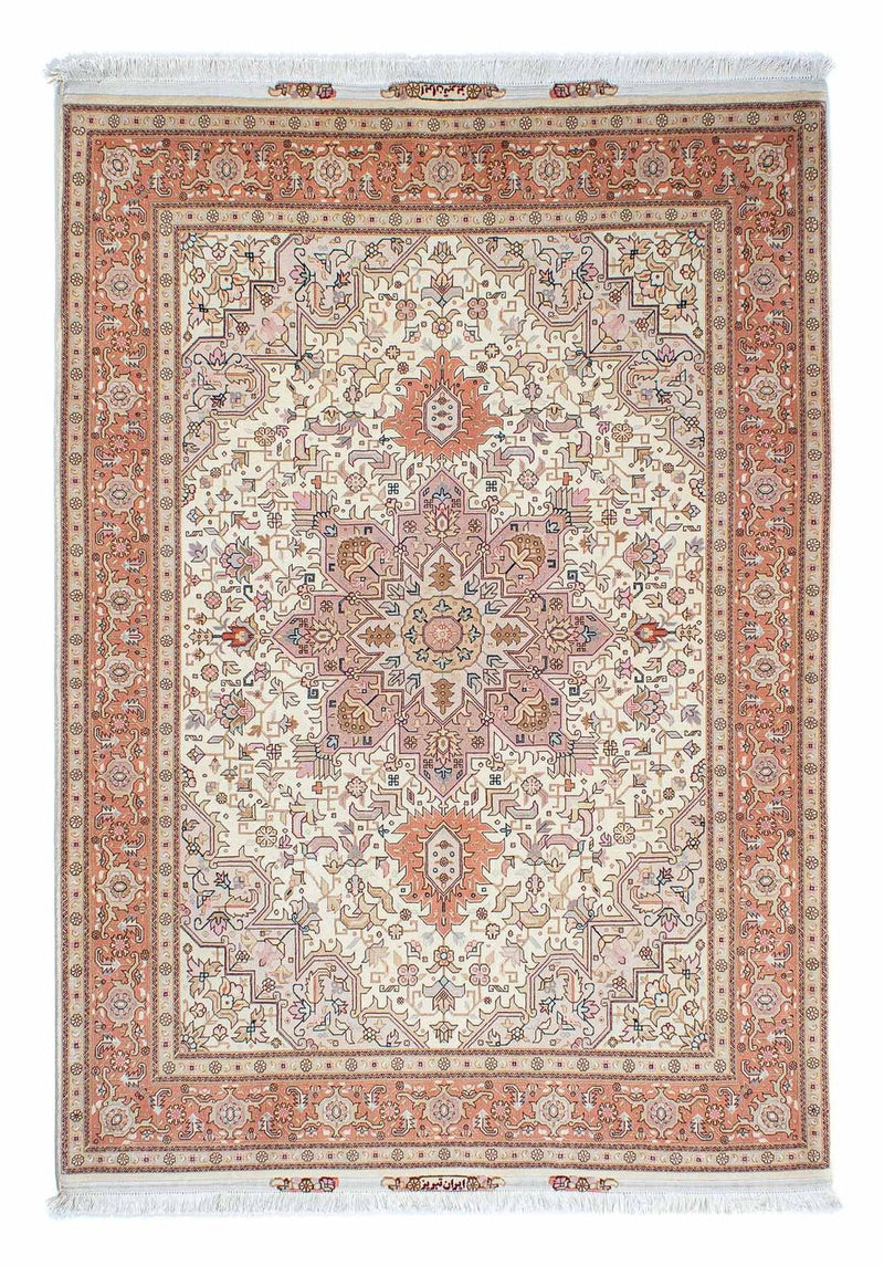 タブリーズ - 50 Raj 絨毯 214x154cm - ペルシャ絨毯