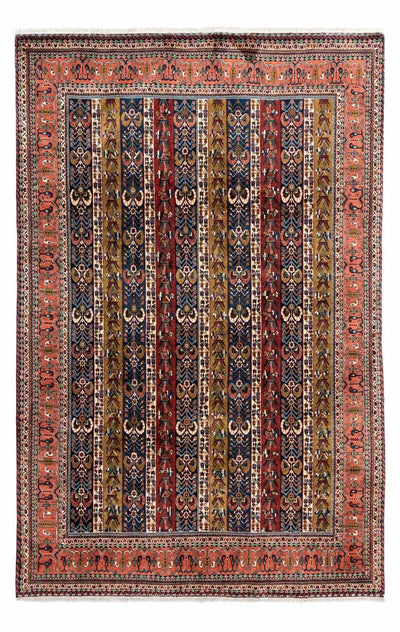 カシュクリ 絨毯 197x295cm - ペルシャ絨毯