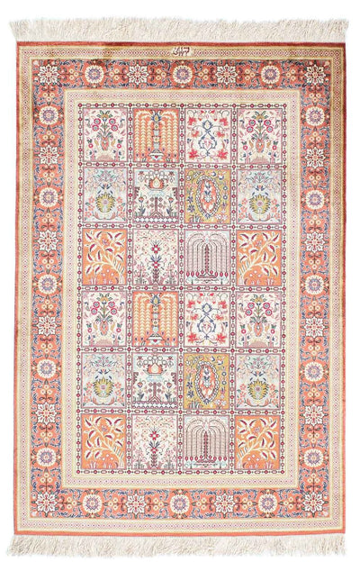 ゴム 絨毯 100x150cm - ペルシャ絨毯