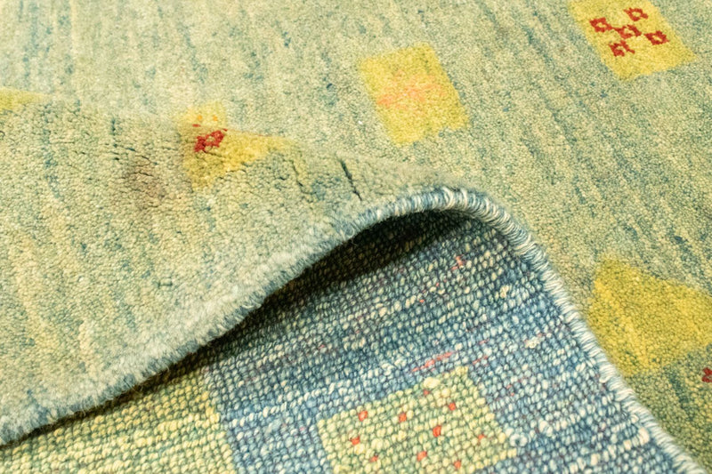ペルシャギャベ 絨毯 218x175cm - ペルシャウールラグ