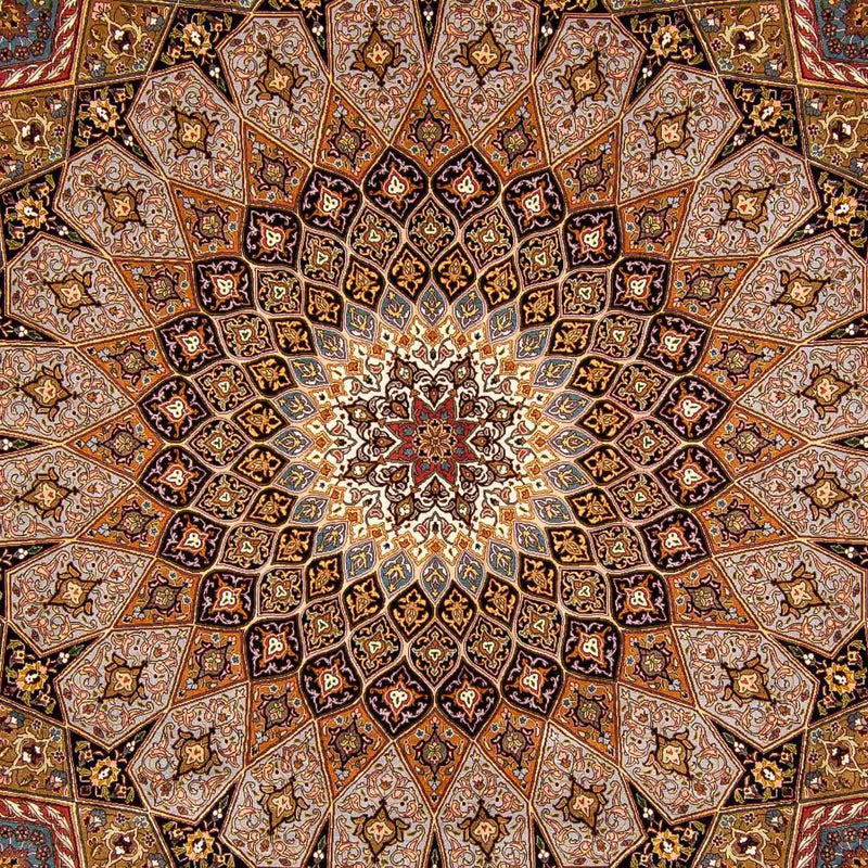 タブリーズ - 50 Raj 絨毯 400x300cm - ペルシャ絨毯