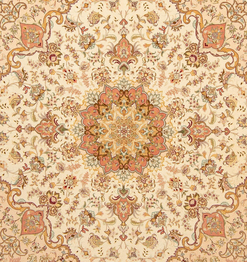 タブリーズ - 50 Raj 絨毯 212x205cm - ペルシャ絨毯