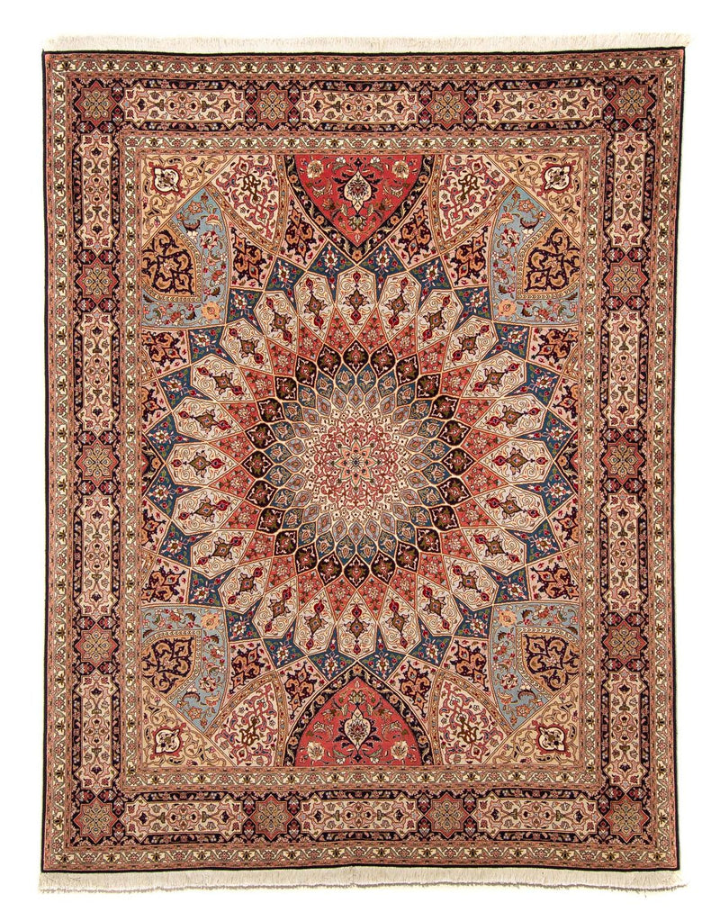 タブリーズ - 50 Raj 絨毯 255x204cm - ペルシャ絨毯