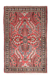 ハマダン 絨毯 85x133cm - ペルシャ絨毯 - ライトレッド – product image