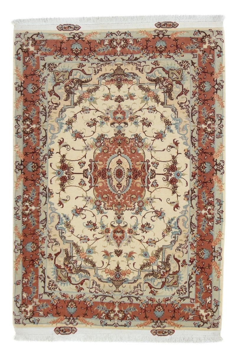 タブリーズ - 50 Raj 絨毯 151x103cm - ペルシャ絨毯