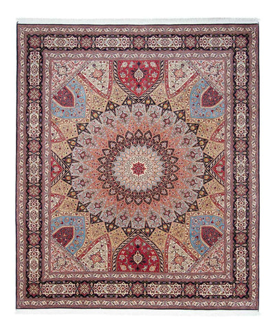 タブリーズ - 50 Raj 絨毯 253x298cm - ペルシャ絨毯