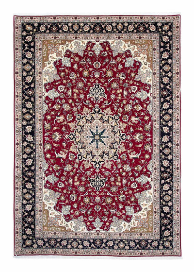 タブリーズ - 50 Raj 絨毯 206x302cm - ペルシャ絨毯