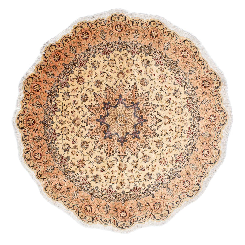 タブリーズ - 50 Raj 絨毯 195x195cm - ペルシャ絨毯
