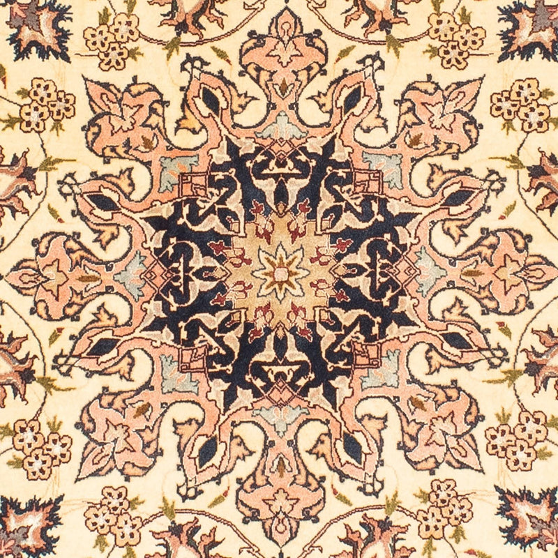 タブリーズ - 50 Raj 絨毯 150x150cm - ペルシャ絨毯