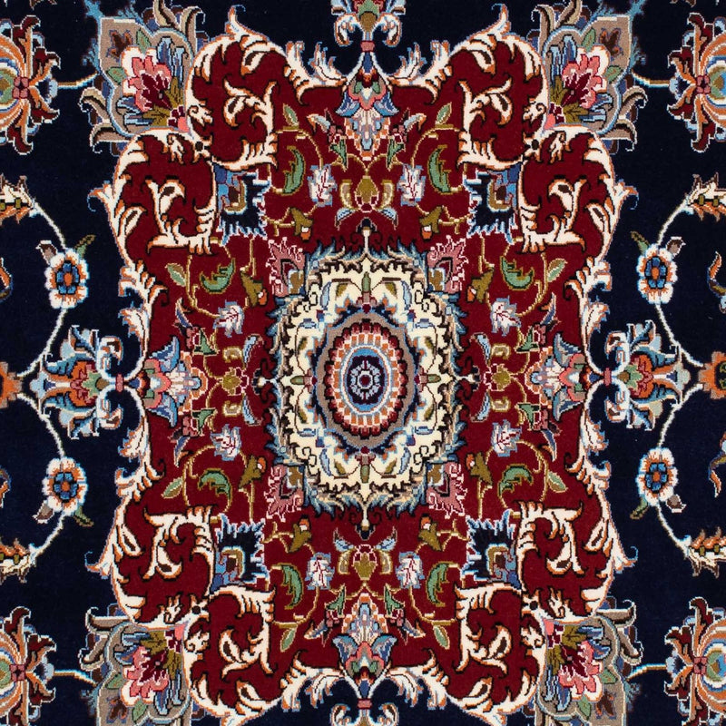 ゴム 絨毯 198x142cm - ペルシャ絨毯