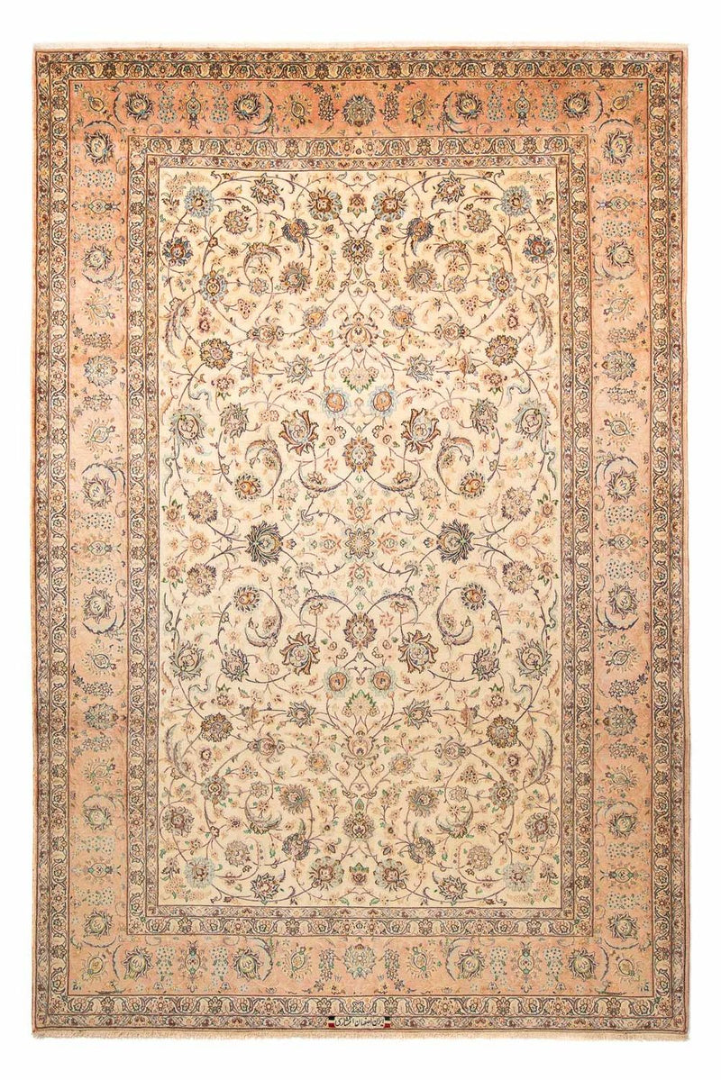 イスファハン 絨毯 308x203cm - ペルシャ絨毯